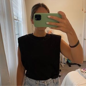 ARITZIA Babaton Shoulder Pad Tank